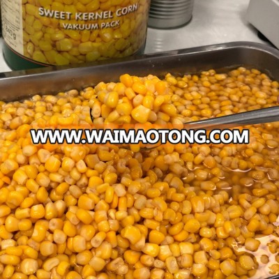 Yellow Whole Kernel Corn Non GMO Canned Sweet Corn