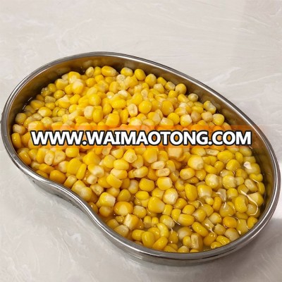 Vacuum Packed in Brine Yellow Canned Sweet Corn in Tin Canned Food Corn Kernel